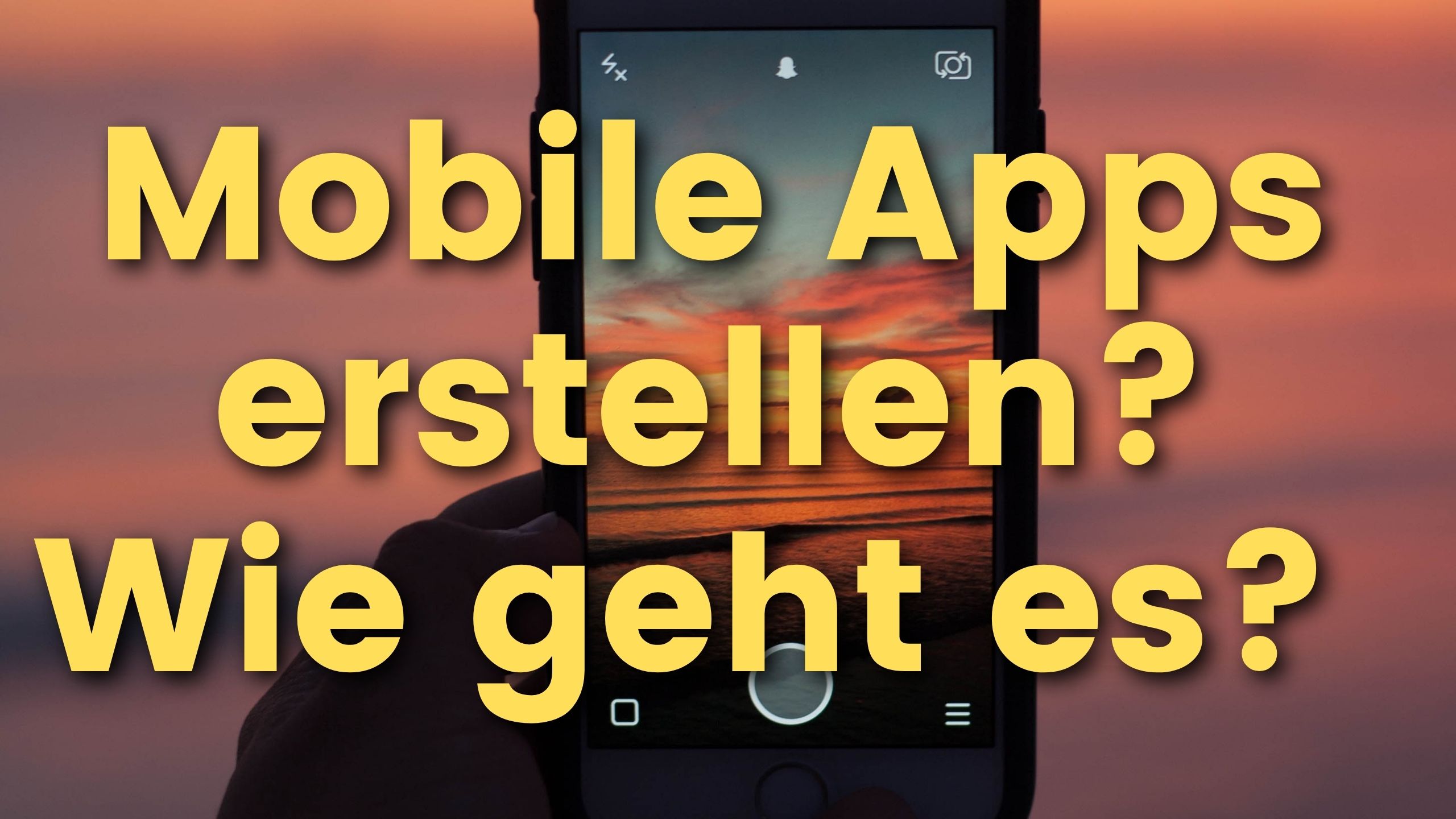 Mobile Apps erstellen Windows